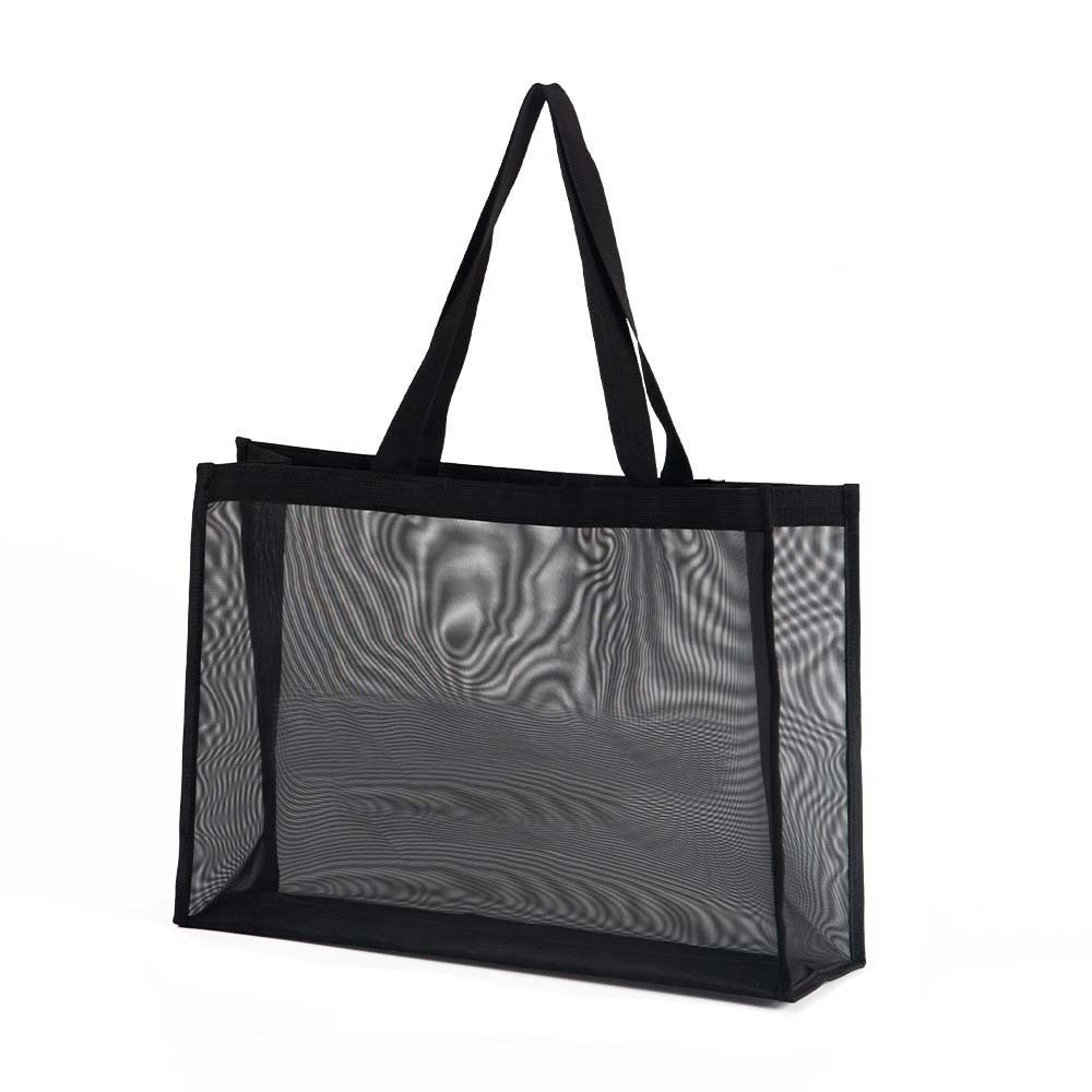 New custom mesh tote shopping bag different Fruit nylon storage bag