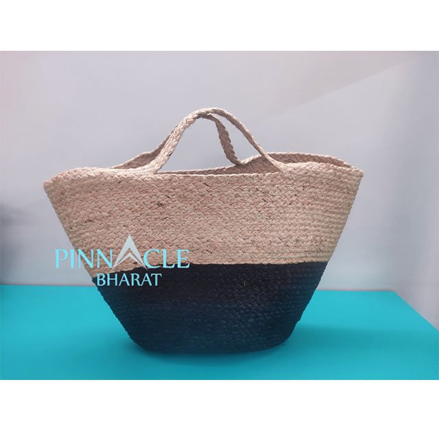 Natural Braided Jute Handled Shopping Bag Reusable Eco-Friendly Burlap Grocery Gift Bag Logo Manufactured Women Promotions