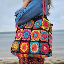 Gorgeous Handmade Modern Macrame Simple Shoulder bag With Removable Straps Boho Style Macrame Hand Bag
