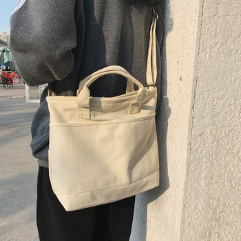 New Arrival Eco Friendly Custom Logo Printing Large Capacity Shoulder Canvas Cotton Tote Bag for Shopping