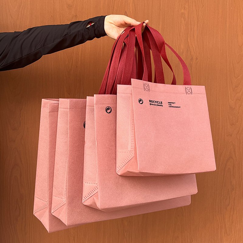Wholesale Cheap Tote Non Woven Bag With Reusable Shopping Bag Non Woven