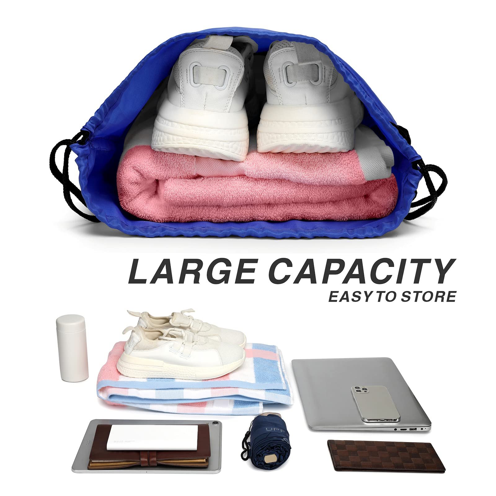 High Quality waterproof drawstring bag customisable designer drawstring bags custom string backpack