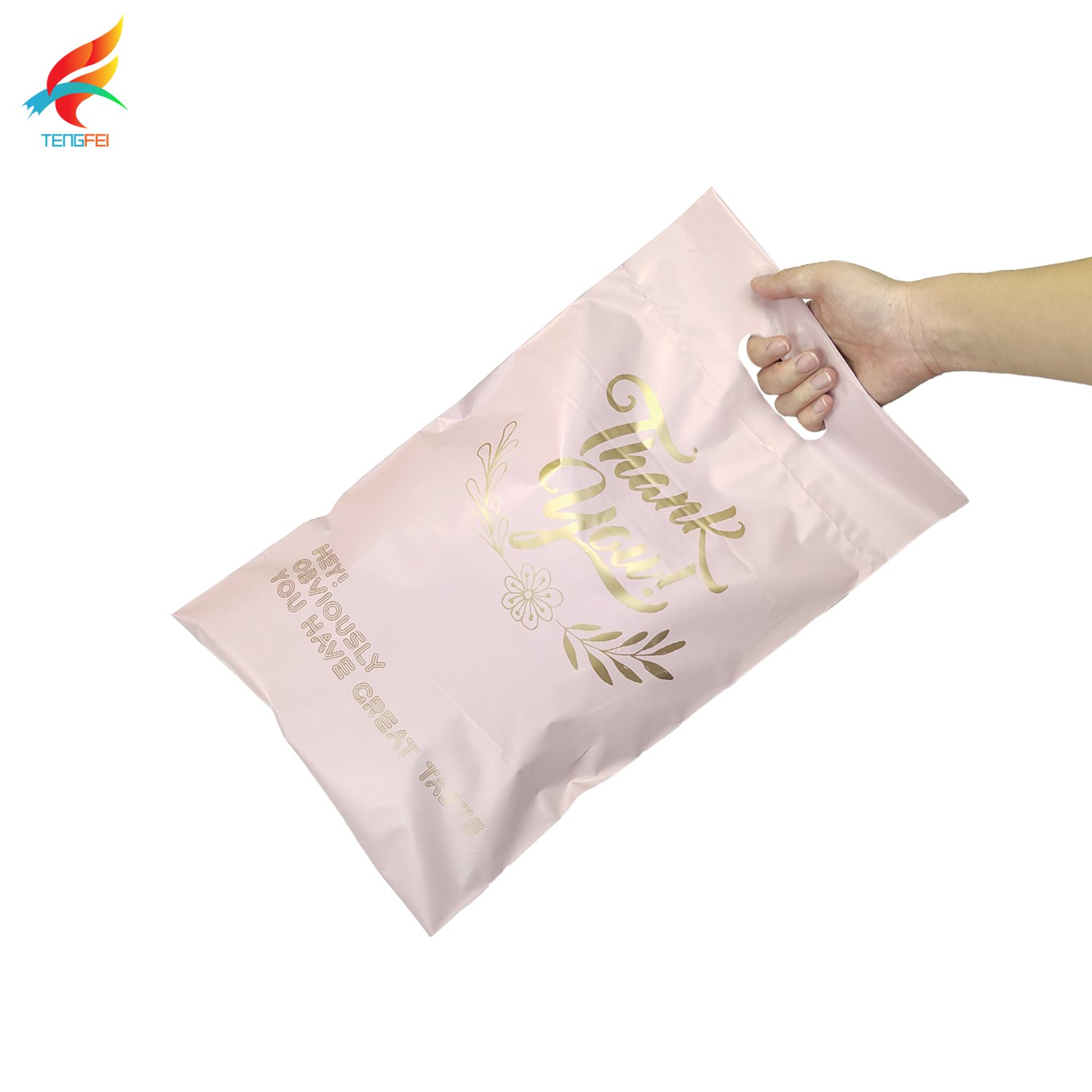 Polythene Logo Custom Printed Envelopesabs Plasticly Poly Mailer Mailing Bags PE T-shirt Bag Underwear Packaging Bag Disposable
