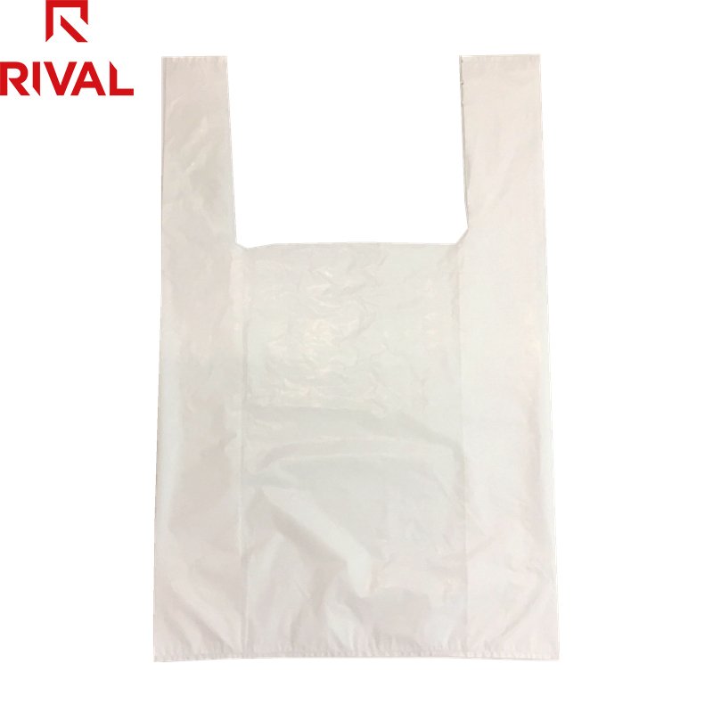 Hot Sale good price reusable thank you t shirt shopping bags