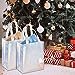 Glossy Reusable Grocery Bags, Non-woven Tote Shopping Bag with Handle, Bridesmaid Bags Stylish Foldable Gift Bag Goodie Bag