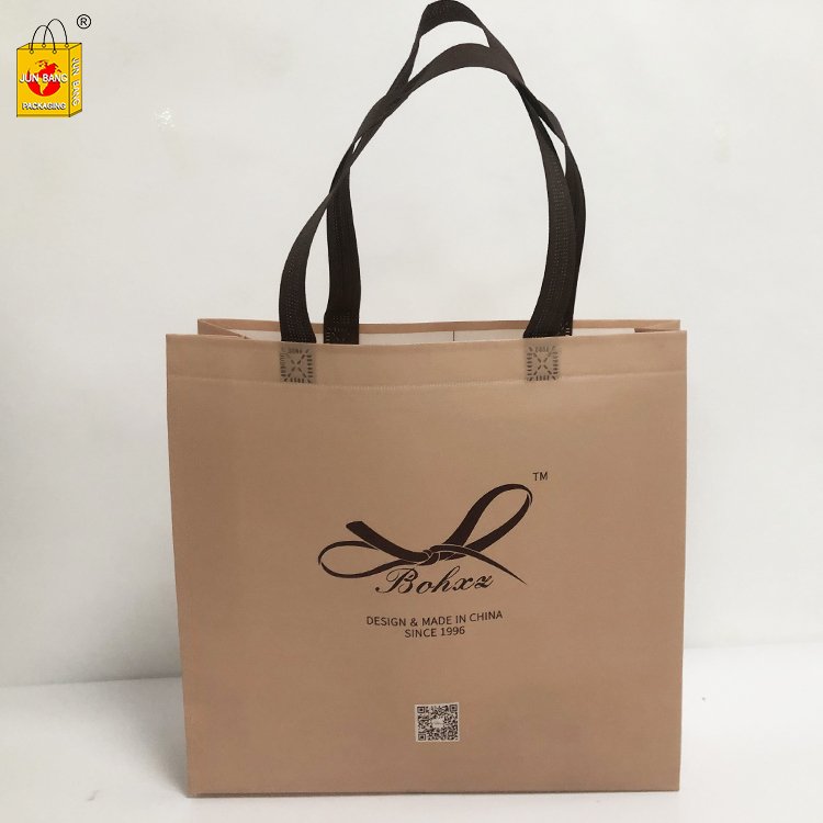 Custom logo printable non woven bag tote reusable shopping bag wholesale /eco promotional nonwoven shopping grocery bag