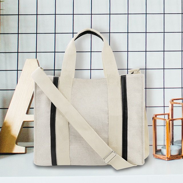 oem/odm reusable custom tote bag cotton canvas shoulder shopping bag