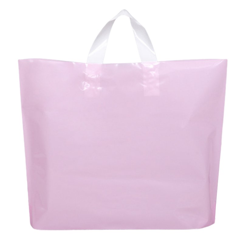 ES Custom Gift Wrap Custom Printed Plastic Shopping Bag With Handle Personalized Wedding Gift Packaging Bags for Clothes