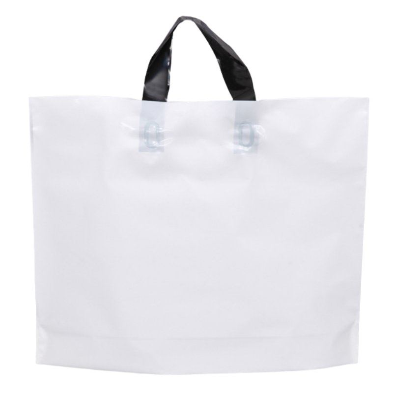 ES Custom Gift Wrap Custom Printed Plastic Shopping Bag With Handle Personalized Wedding Gift Packaging Bags for Clothes