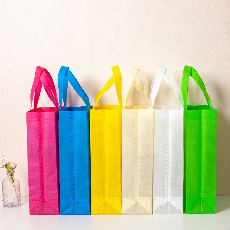 Factory Direct Sale Wholesale Best Price Custom Logo Recycled Non Woven Shopping Bag Reusable Shopping Bag Tote Bag for Geocery