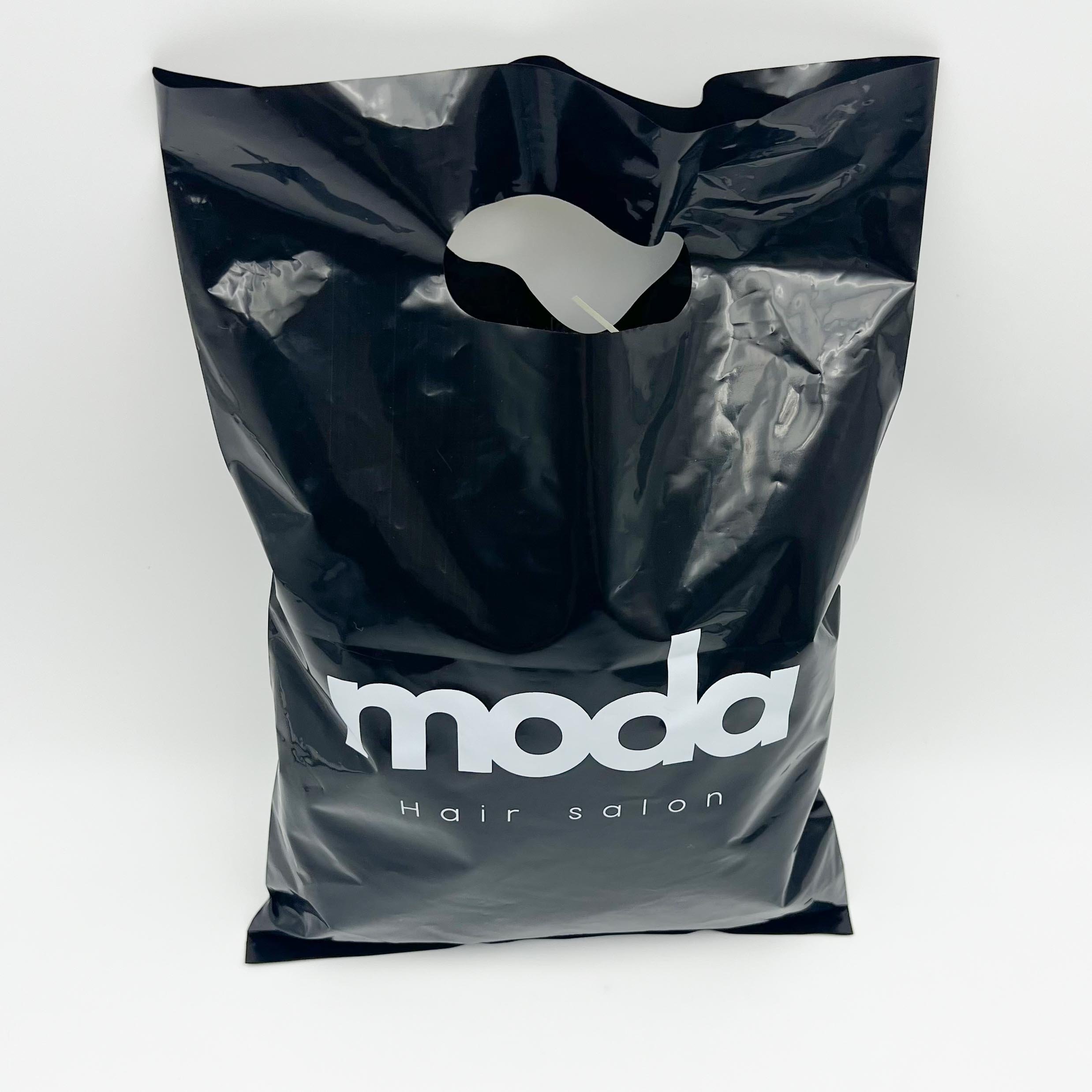 Wholesales Biodegradable Compostable Plastic Customised Shopping Bags Die Cut Handle Bag For Clothing