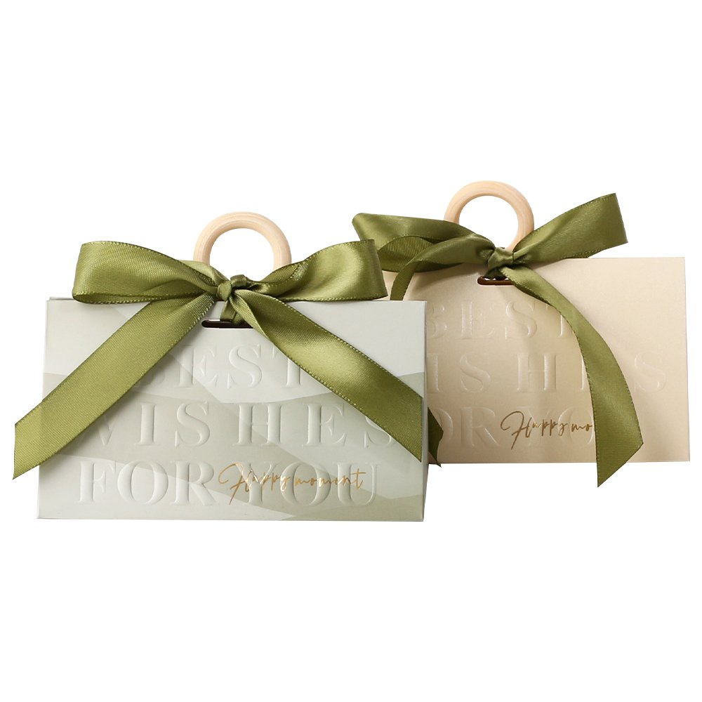 Supplier Customized Paper bag With Pp Handle Custom Kraft Paper shopping bag With Ribbon Handle