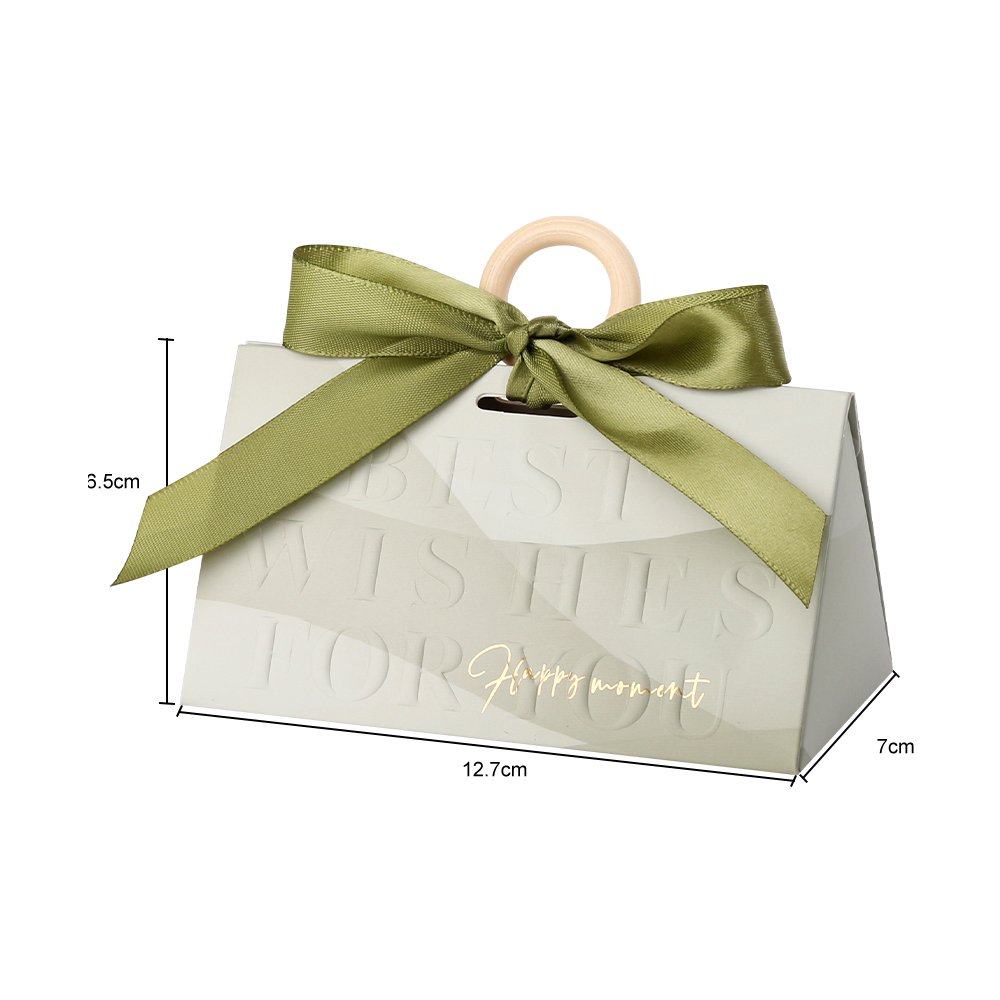 Supplier Customized Paper bag With Pp Handle Custom Kraft Paper shopping bag With Ribbon Handle
