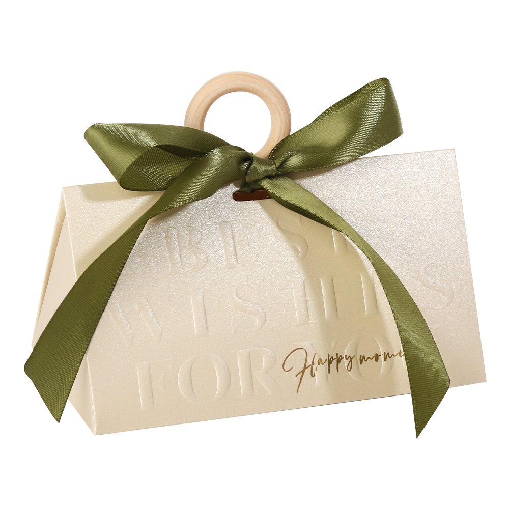 Supplier Customized Paper bag With Pp Handle Custom Kraft Paper shopping bag With Ribbon Handle