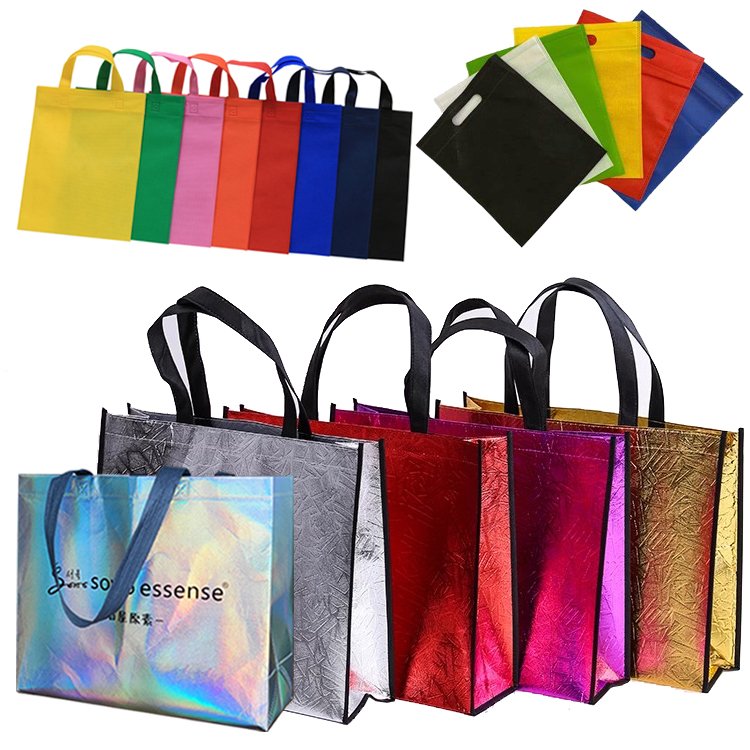 Bulk eco friendly reusable carrier pack board bottom non woven 6 bottle foldable wine tote shopping bags for divided bottles