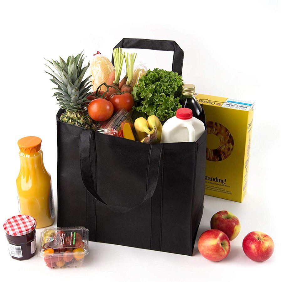 Customs Recycled Logo Printed eco friendly Tote Bag Promotional Shopping Non Woven bag shopping recyclable Non-Woven Fabric Bag