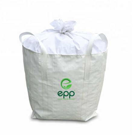 1 Tonne tote bulk bags Vietnam wholesaler 500kg 2000kg Polypropylene FIBC big bag 90x90x1200 dimension one ton bag