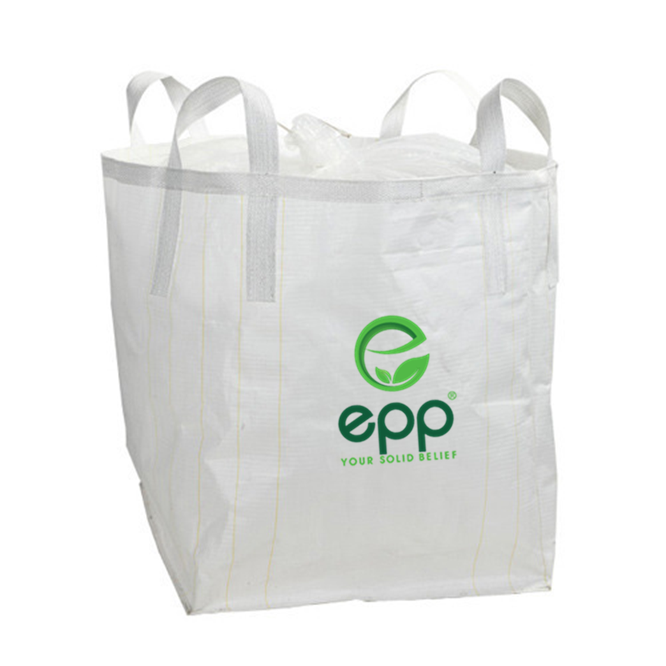 1 Tonne tote bulk bags Vietnam wholesaler 500kg 2000kg Polypropylene FIBC big bag 90x90x1200 dimension one ton bag