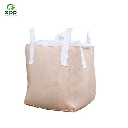1 Tonne tote bulk bags Vietnam wholesaler 500kg 2000kg Polypropylene FIBC big bag 90x90x1200 dimension one ton bag