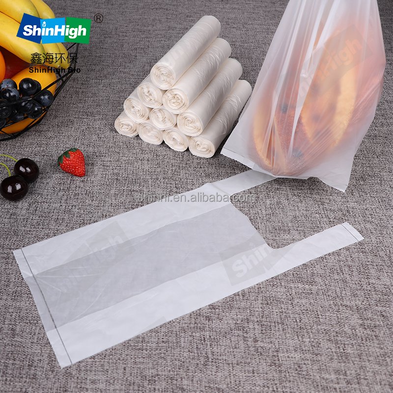 ecofriendly packaging Plastic bin liners biodegradable cornstarch shopping bio bag