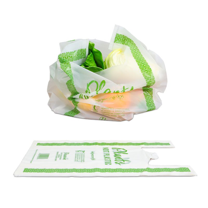 ecofriendly packaging Plastic bin liners biodegradable cornstarch shopping bio bag