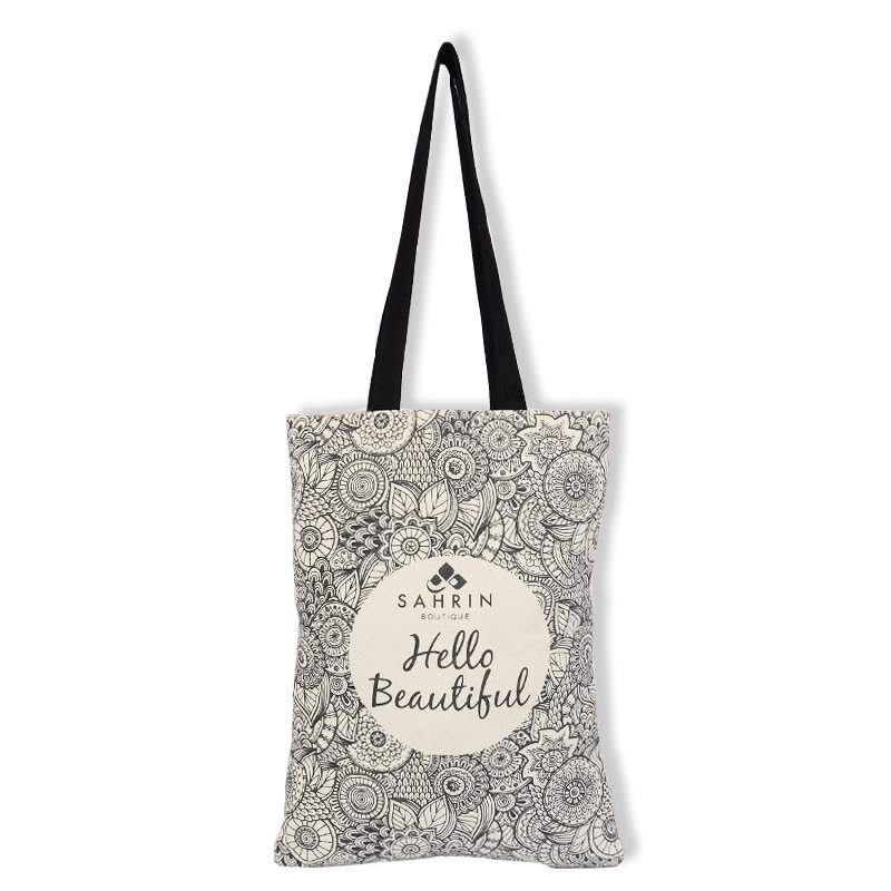 High King Factory Wholesale Silk Screen Shopping Bags Canvas Tote Bag