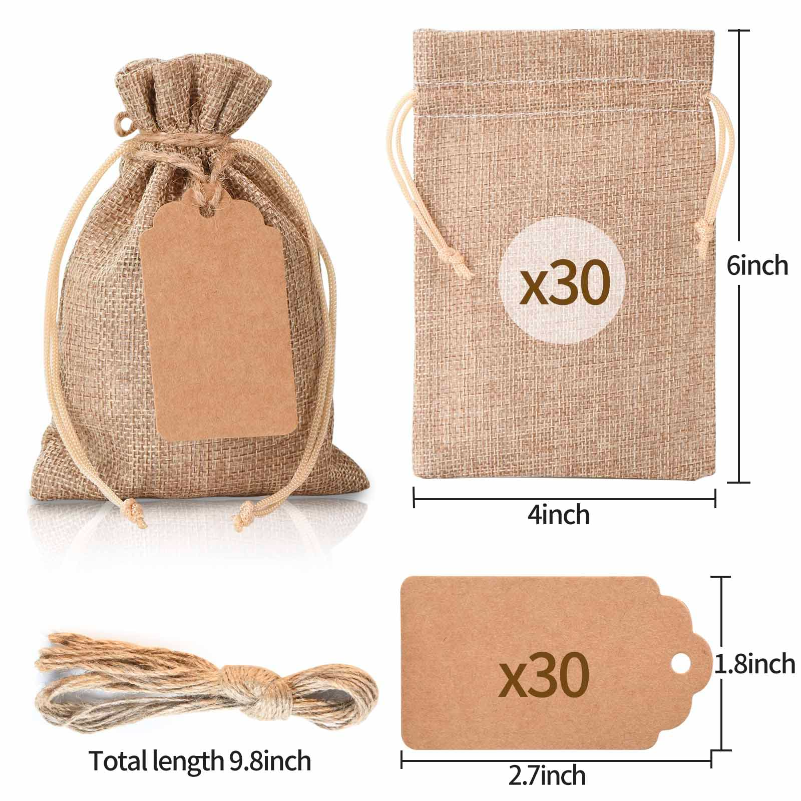 Hot Sales Custom Burlap Linen Eco Bags Packaging Sack Gift Wrapping Jewelry Pouches Small Jute Drawstring Bags With Custom Logo