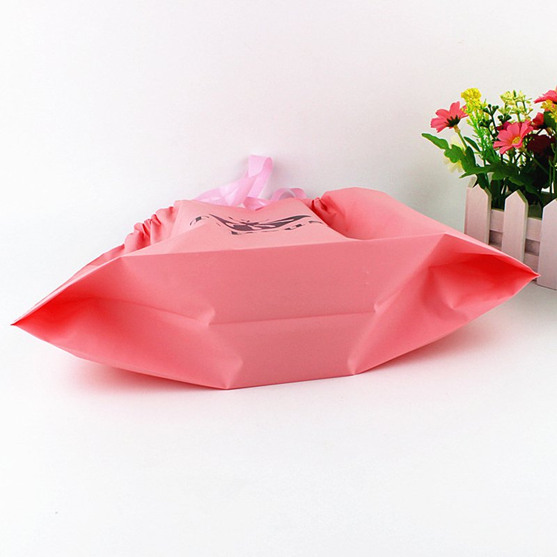 Lemon Fresh Fruits Drawstring Bag Rose Pouch Thicken EVA Plastic Bags For Fruits Cherry Packaging Bags