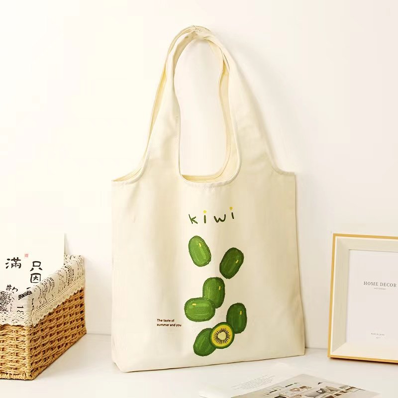 Fashionable Cute Bright Color 6 Colors Shopping Bag Large Canvas Fringe Handbag Plain Blank Tote Bags Womens Handbag