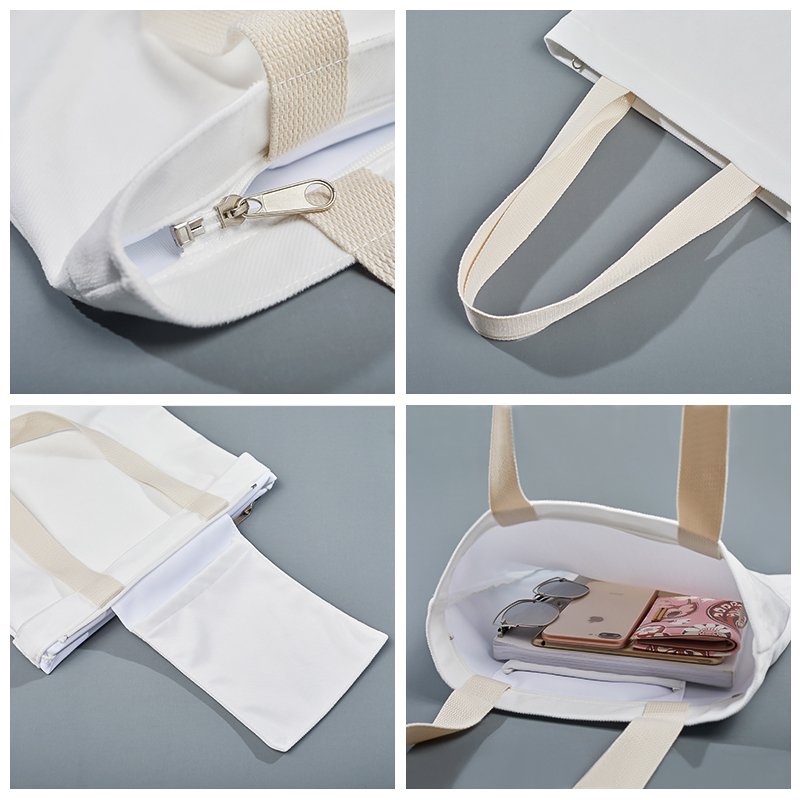 big tote bag Small Canvas Tote Bag Cotton Canvas Custom Canvas Bag With Custom Printed Logo