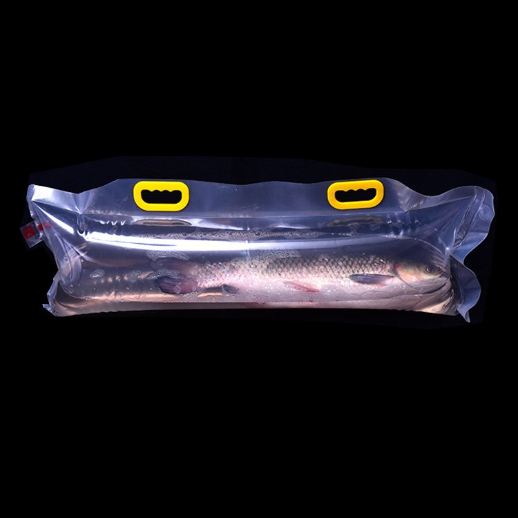 Factory Price Live Fish Bag Inflatable Plastic Leak Proof Fish Shipping Bags Aquarium Live Fish Bag
