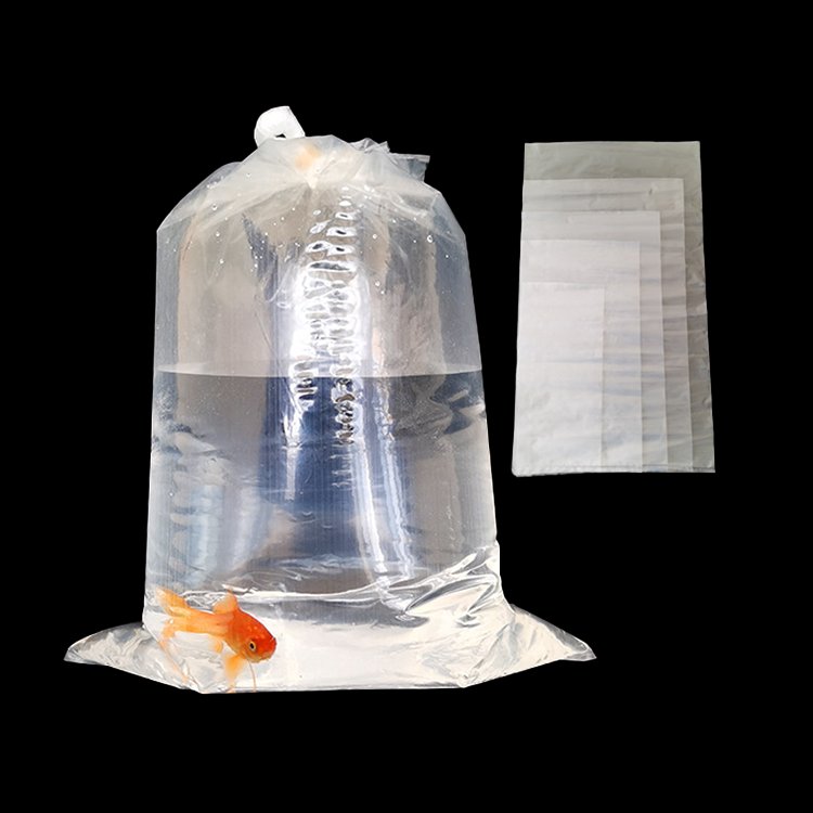 Factory Price Live Fish Bag Inflatable Plastic Leak Proof Fish Shipping Bags Aquarium Live Fish Bag