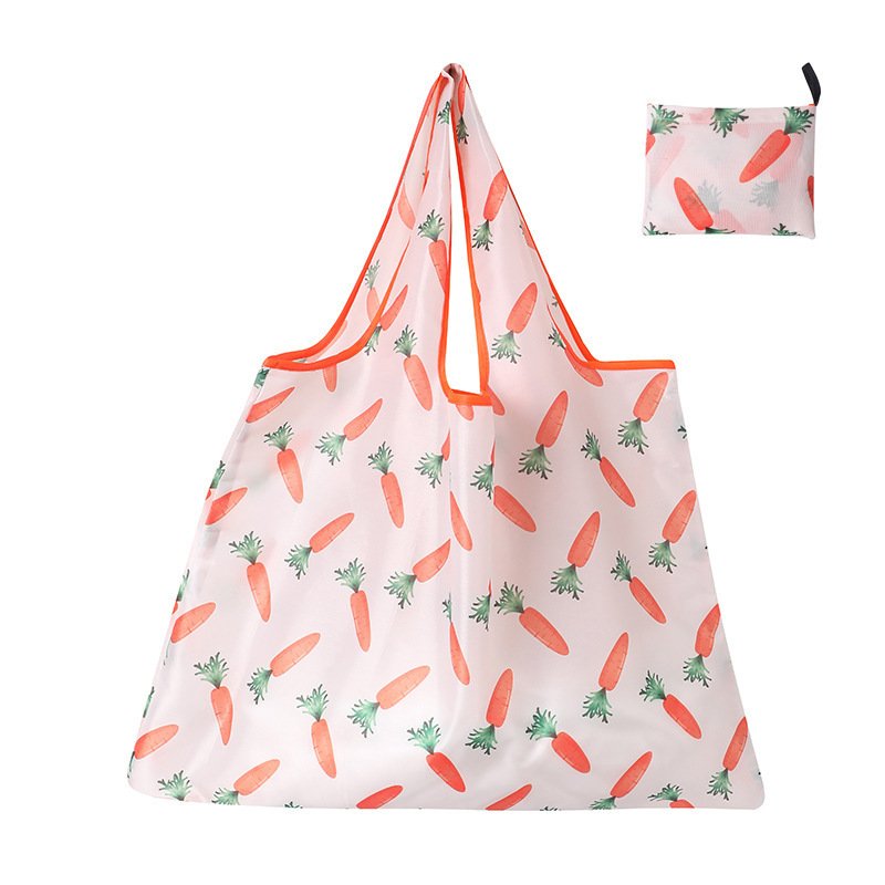large capacity folding collapsible shopping bag cheap grocery supermarket 100% polyester foldable shopping tote bag