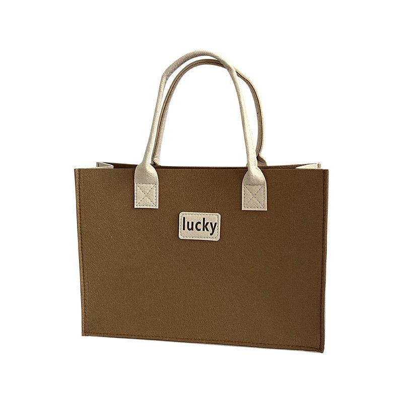 2024 Felt Shopping Bags Gift Tote Bag With Custom Logo Hot Selling