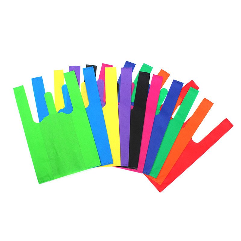 Non-Woven Fabric Shopping Bag Ultrasonic Heat seal T-shirt Polypropylene Packing bag with Low Price