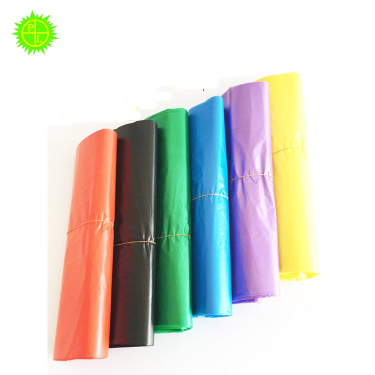 Clear PE plastic shopping bag OEM logo printing plastic bag