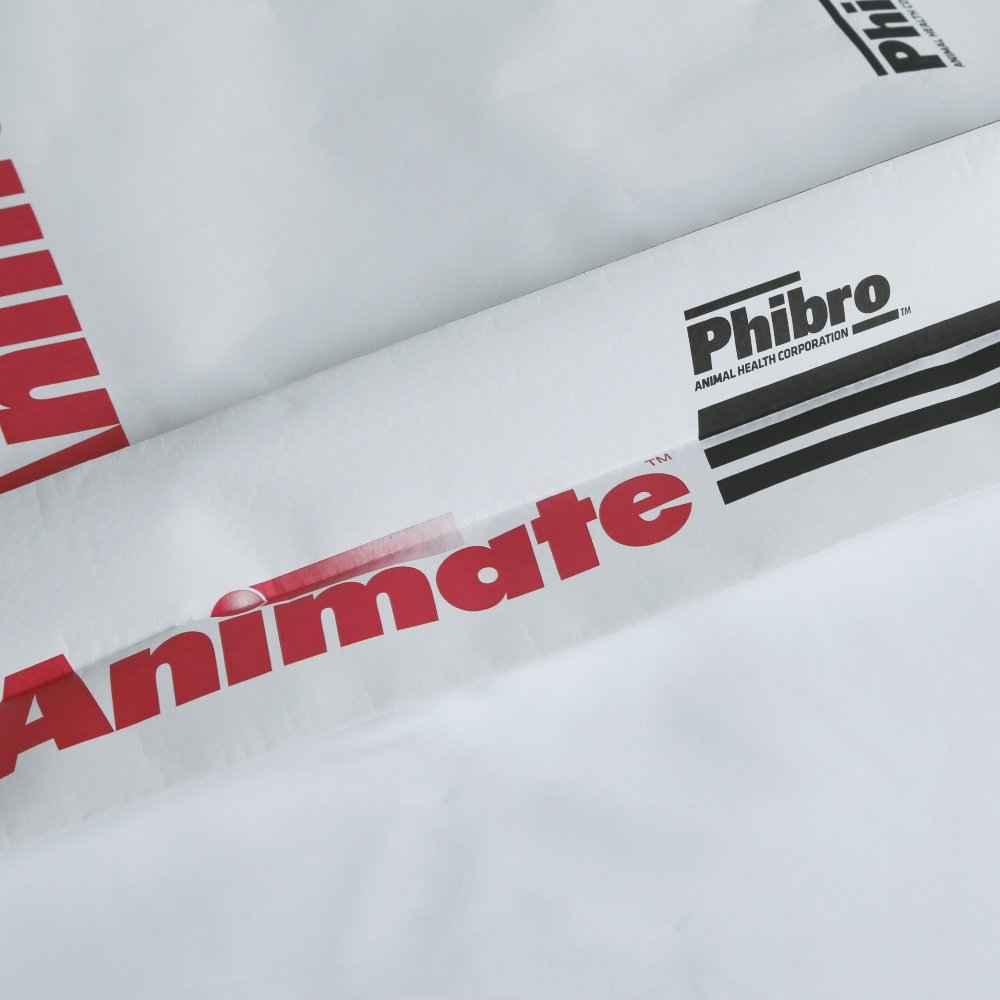 Custom Design White PP Woven Packaging Bags Recyclable Laminated with Paper for Flour Feed Corn Heat Seal Handle for Industry