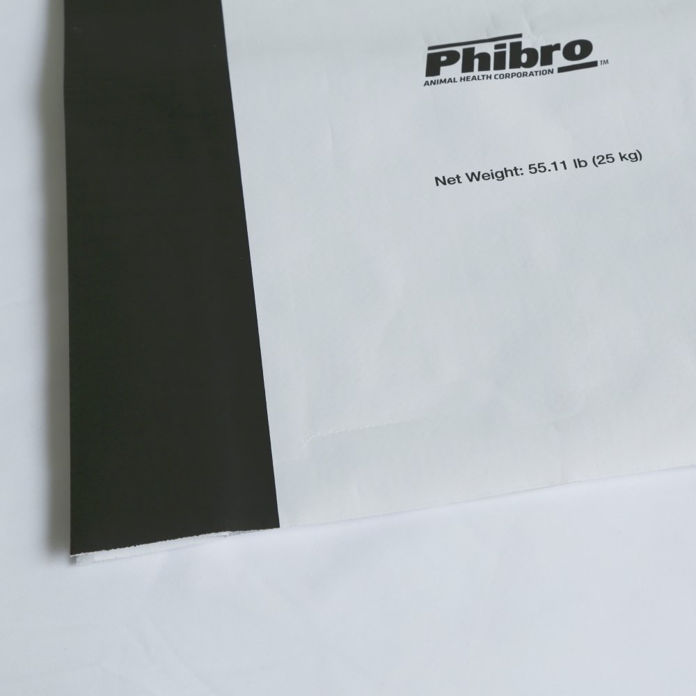 Custom Design White PP Woven Packaging Bags Recyclable Laminated with Paper for Flour Feed Corn Heat Seal Handle for Industry