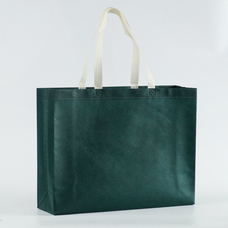 Hot Promotion Item Big Size Shopping Tote Handled Blank Non-woven Bag With Logo