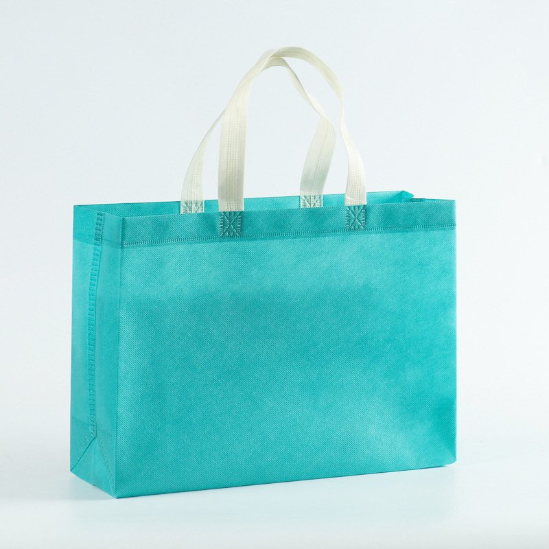 Hot Promotion Item Big Size Shopping Tote Handled Blank Non-woven Bag With Logo