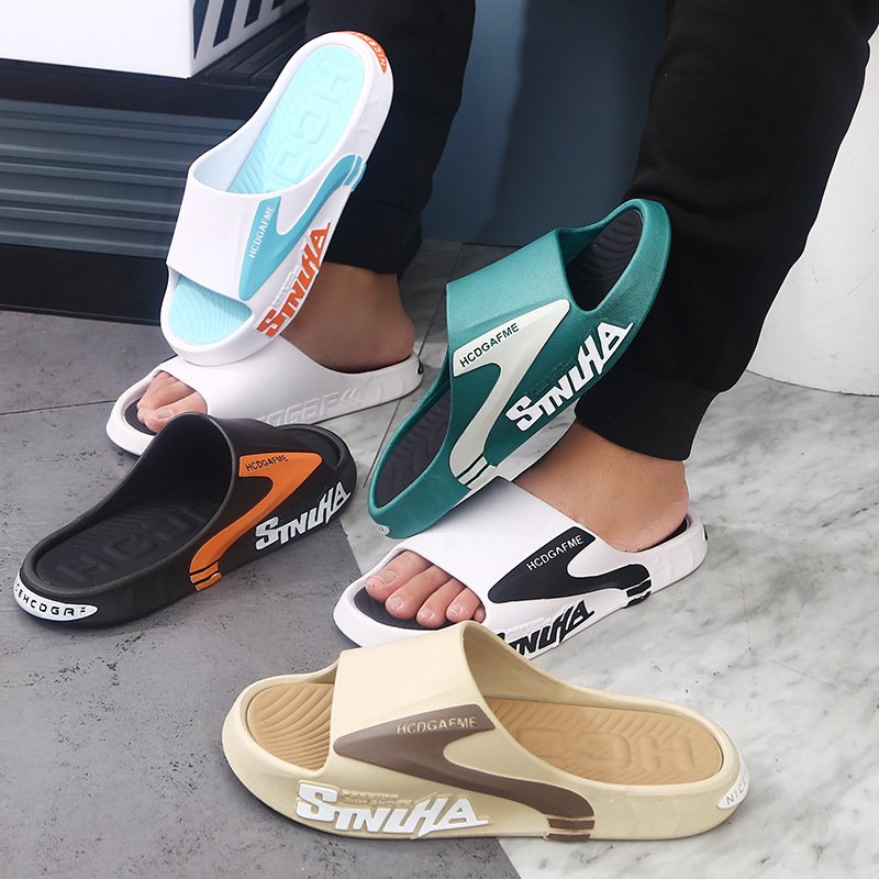 Outdoor Printing Sports Sandals Slides Slippers Custom Logo Fashion Beach Sandals Slides Slippers Unisex