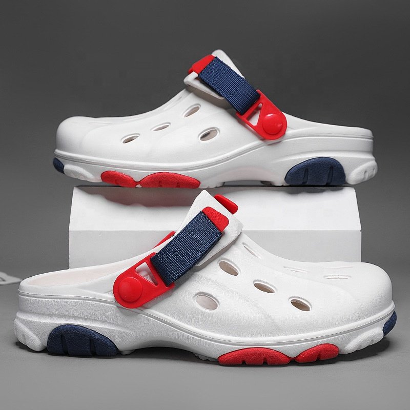 Summer Beach Sandals Clog EVA garden shoes Men Casual Non-slip Slides Slippers