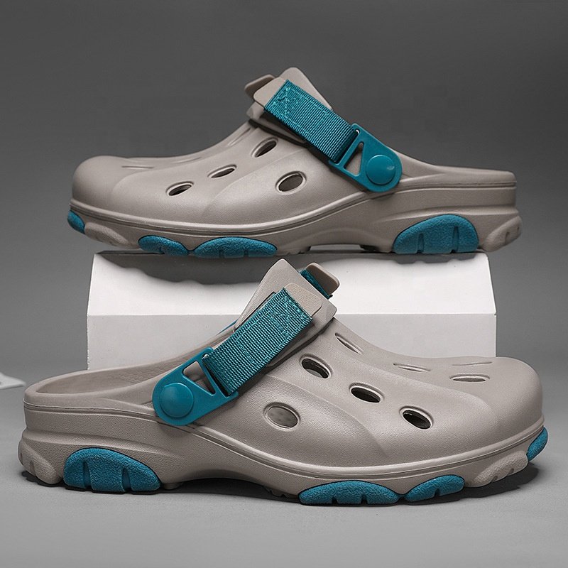 Summer Beach Sandals Clog EVA garden shoes Men Casual Non-slip Slides Slippers