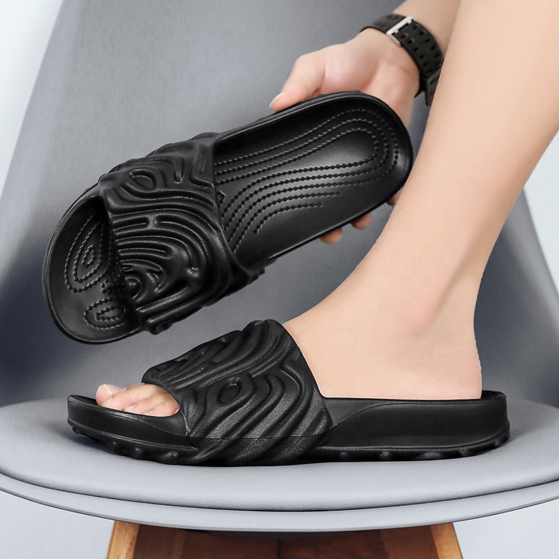 QY Shoes Men Slippers Fashion Home Slipper for Men Shoes Popular High Quality Men's Slippers Sandals Design Eva New Opp Bag