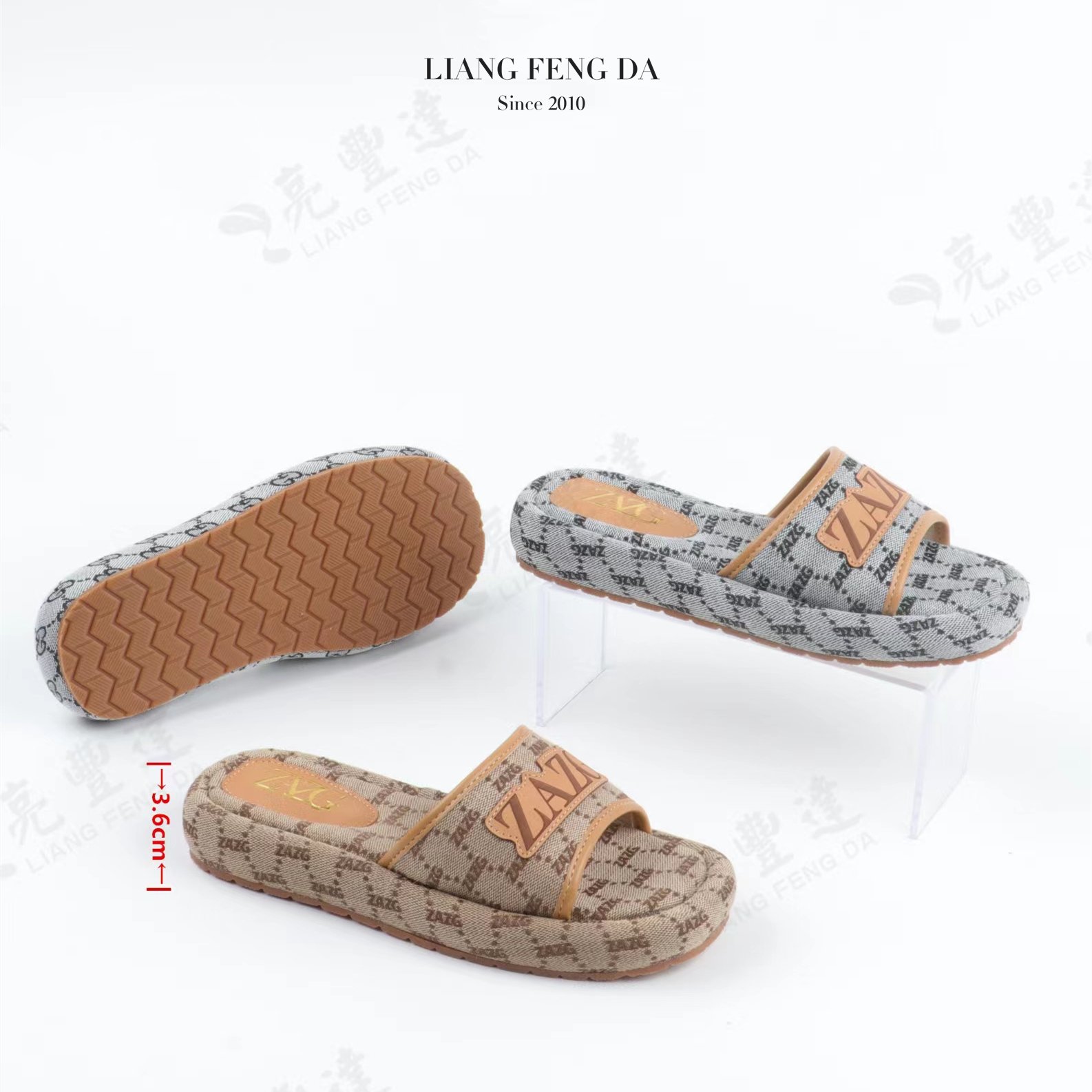 New Style Summer Custom Logo Slides Slippers For Ladies Fashion Trendy Summer Flat Sandals