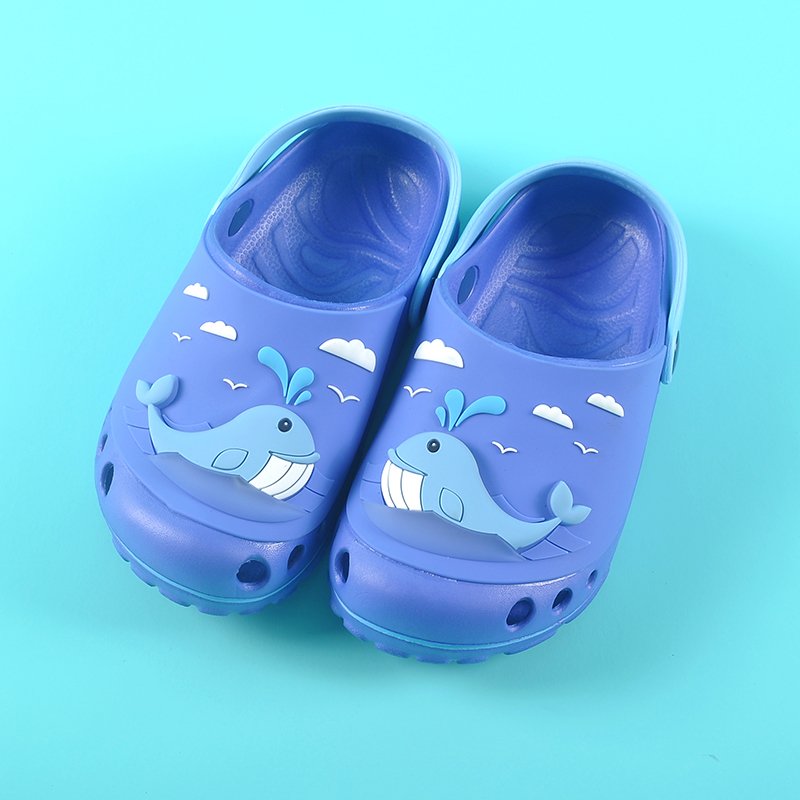 only one dollar High Quality Light Weight And Breathable Children Cartoon Slides Slippers Summer kid Shoes