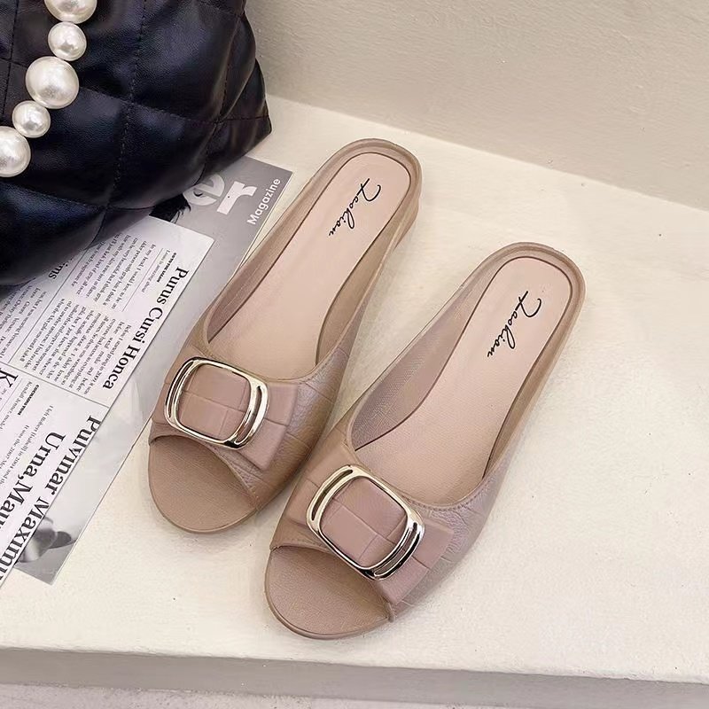 New Fashion Women Slippers Shoes Female Home Indoor and outdoor PVC ladies flats shoes