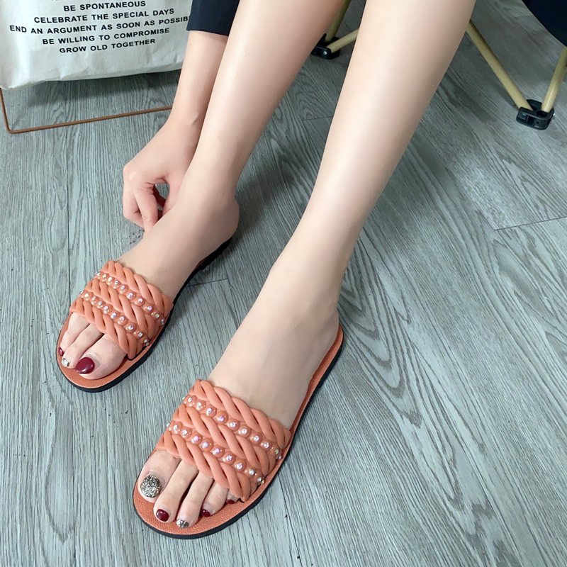 New design Outdoor sandalias mujer slides slippers flat sandals babouche woman