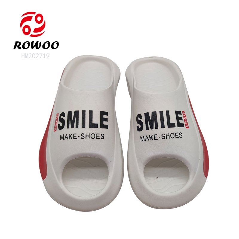 High Quality Custom Women's Slipper Casual Slide Sandals with Plush Insole and Logo for Home Beach Ladies