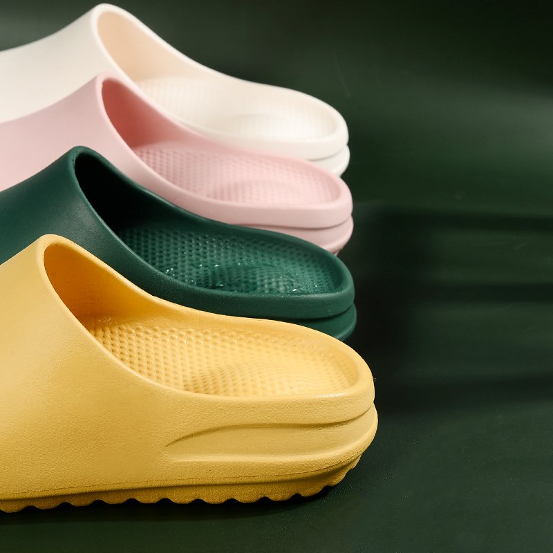 Home Slippers Thick Platform Bathroom Cloud Slippers Non-slip Flip Flops Woman Sandals Fashion Soft Sole EVA Men Slides